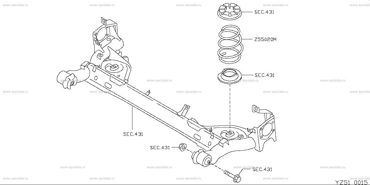 Z51 - rear suspension 