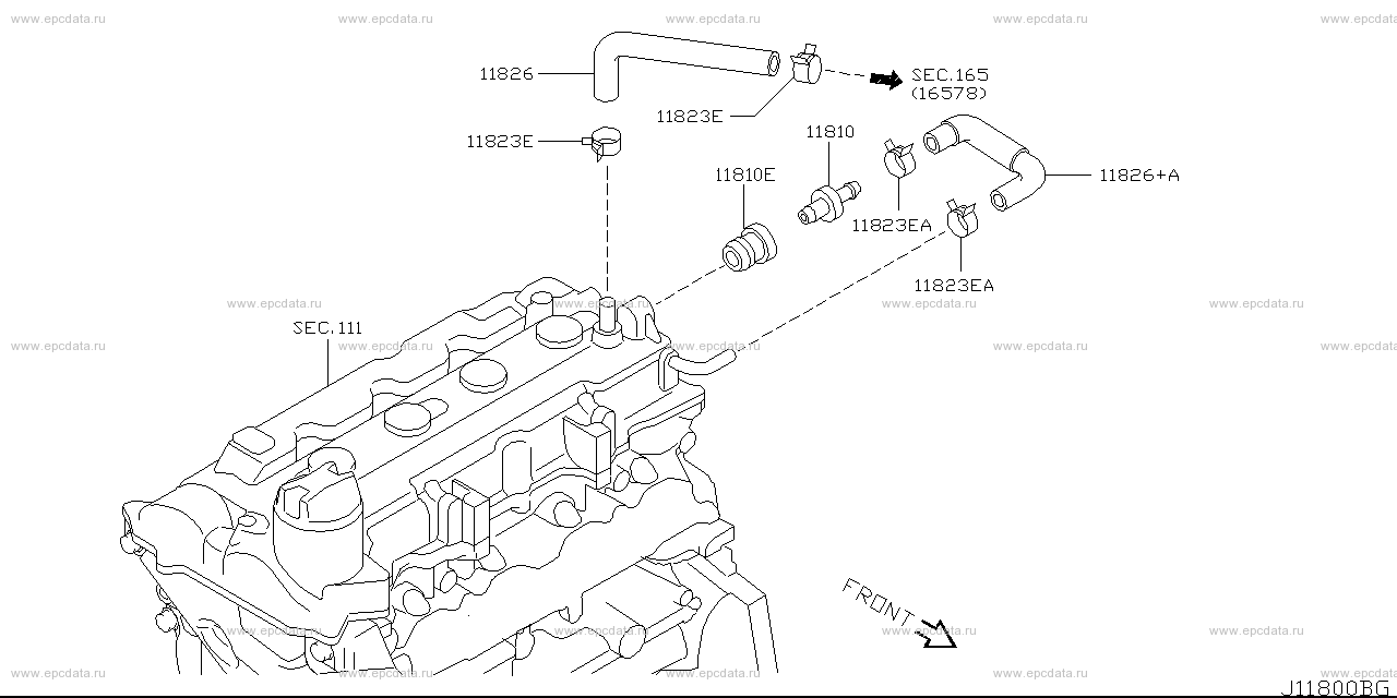 Nissan Note with E11 frame, 01.2005 - 12.2005 - Auto parts - Amayama