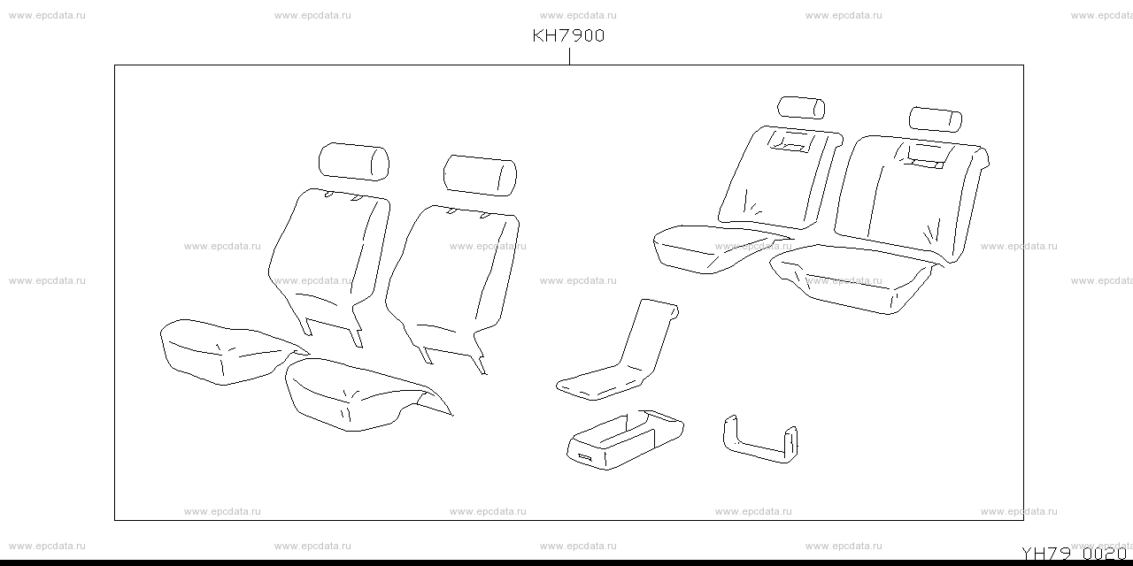 H79 - seat cover 