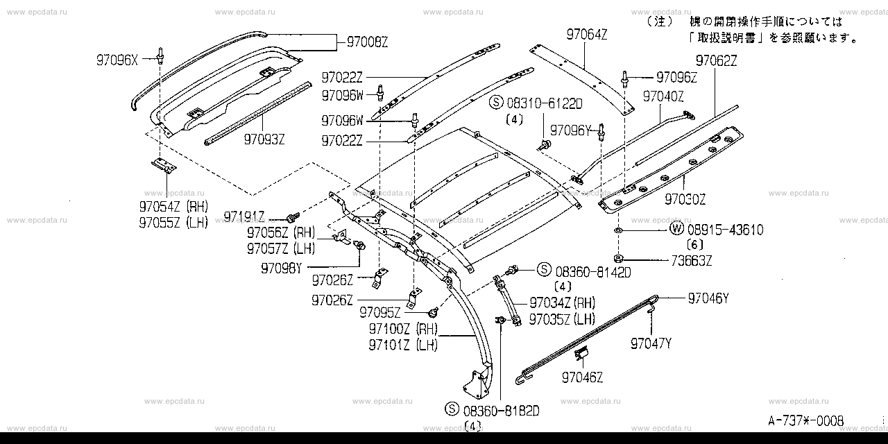 Open Roof Parts 