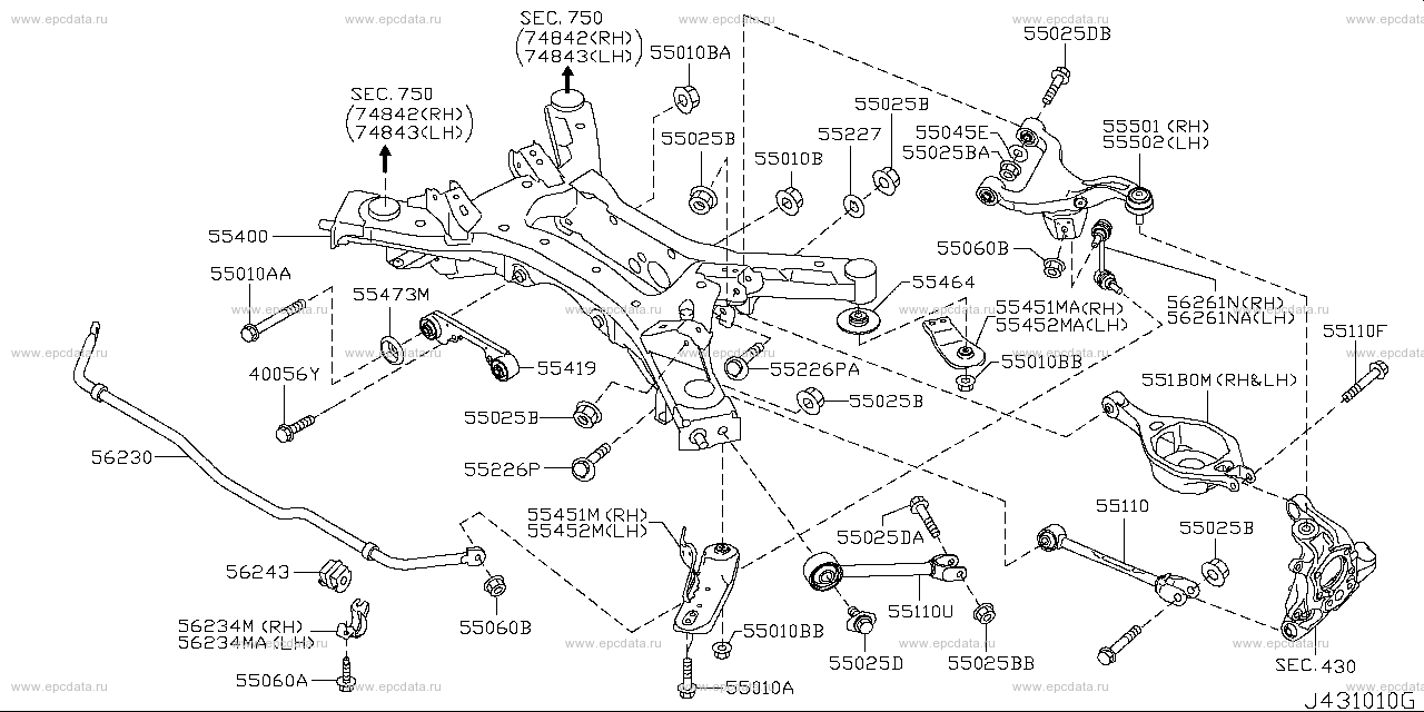 Запчасти Ниссан Teana J32 2008-2014 с разборки