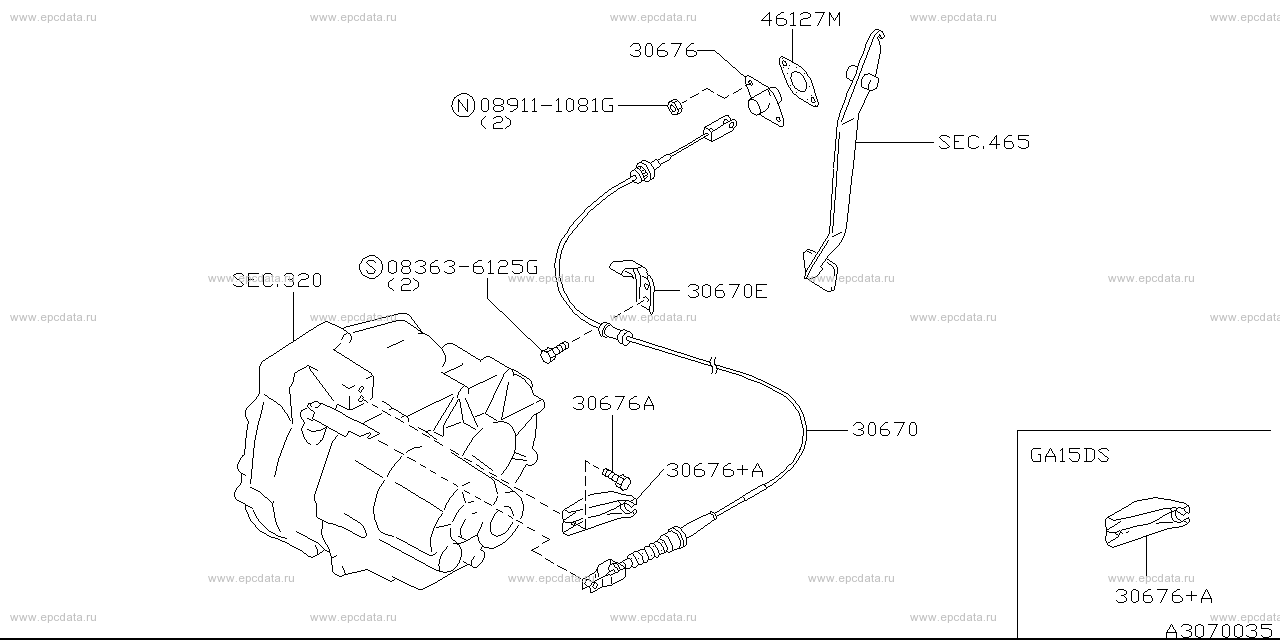 307 - clutch control (chassis)