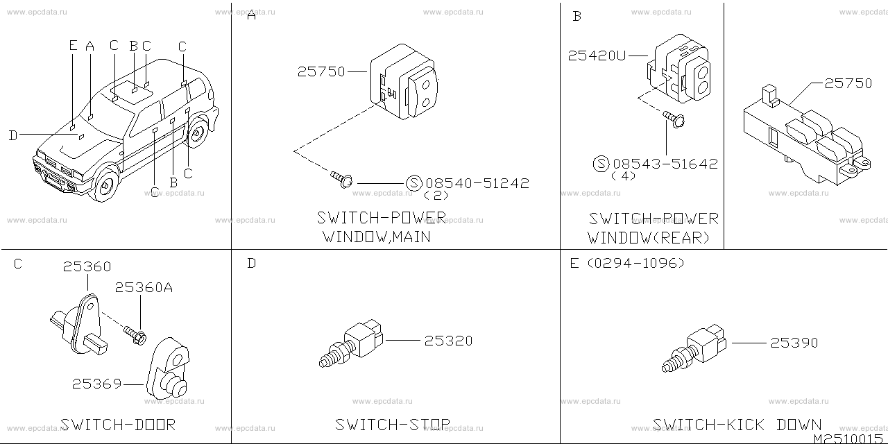 251 - switch (Denso)