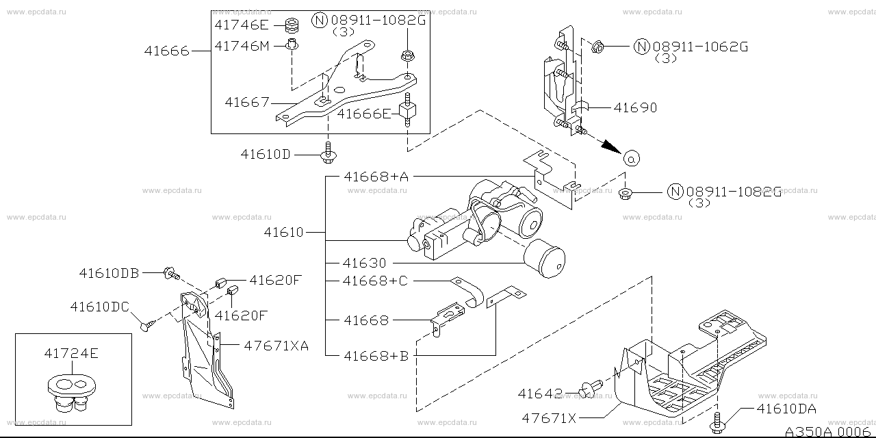 Transfer control parts (unit) for Nissan Skyline R33, 9 generation 08. ...