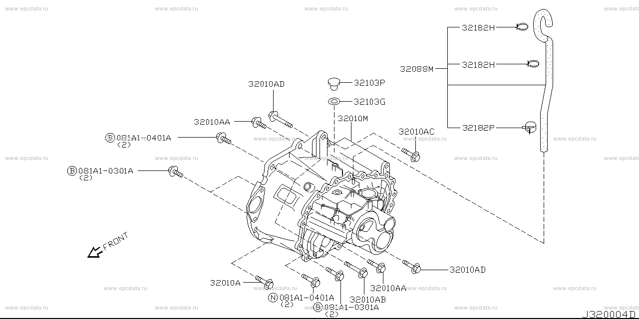 320 - manual transmission, transaxle & fit (unit)