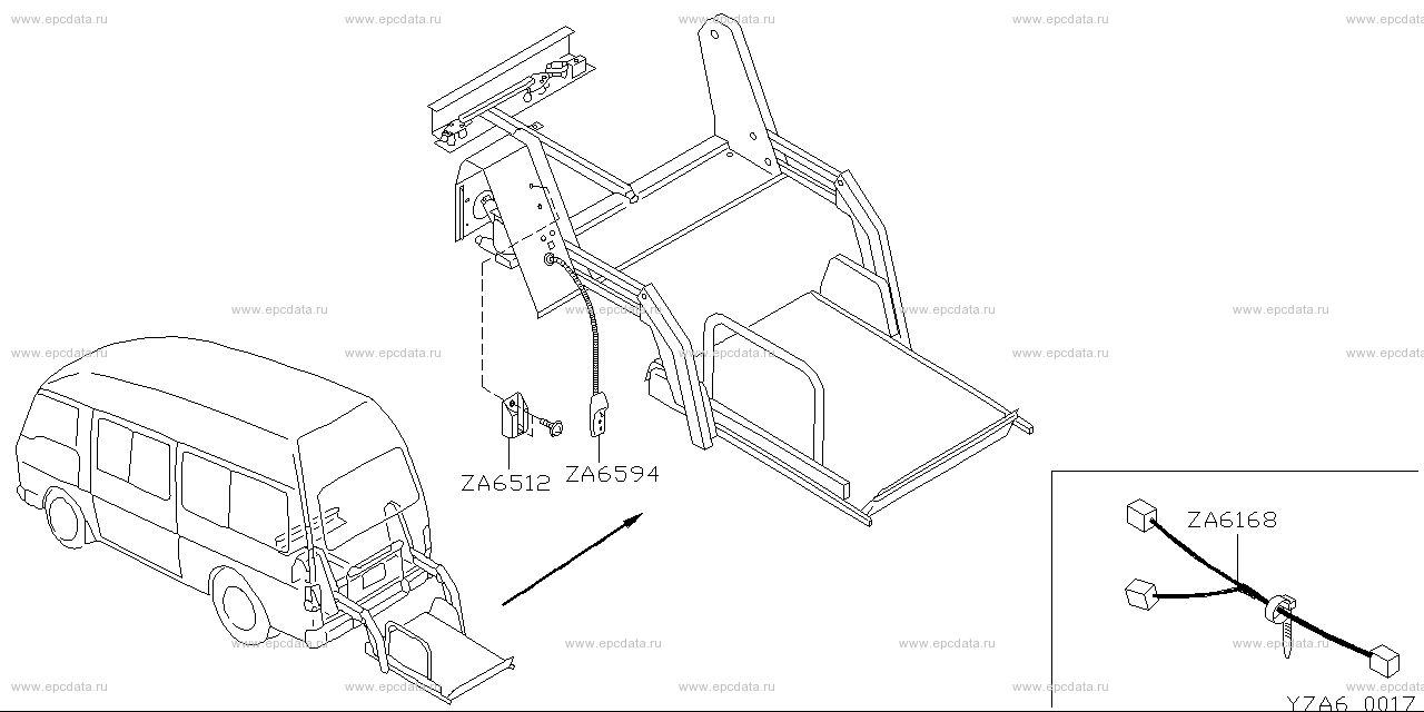 ZA6 - remote control (slide-up seat)