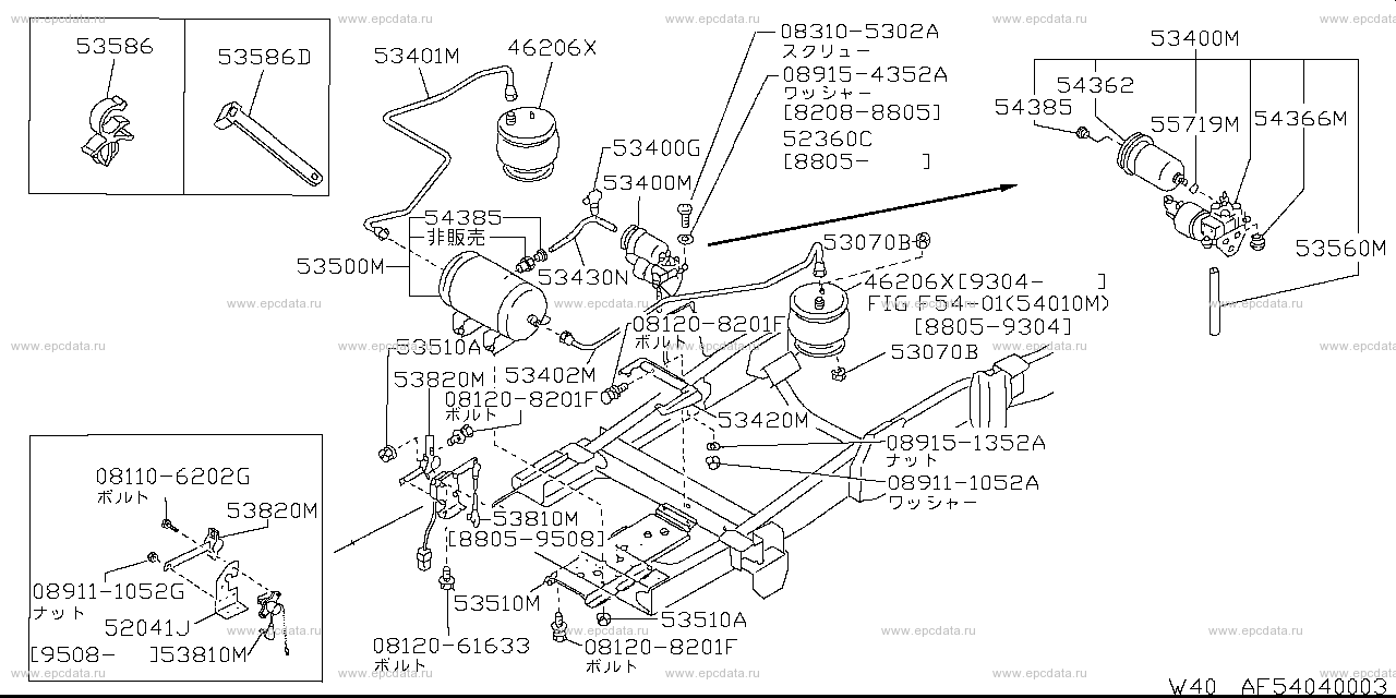 F5404 - suspension control (chassis)