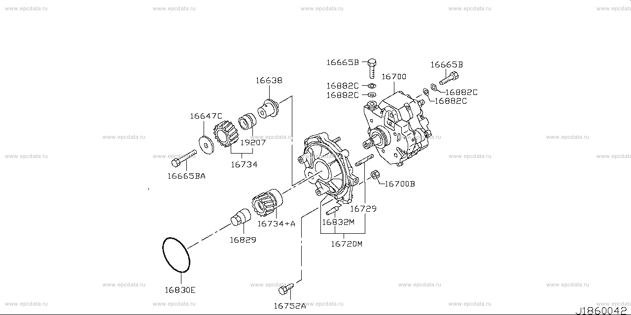 186 - fuel injection pump (diesel)(engine)