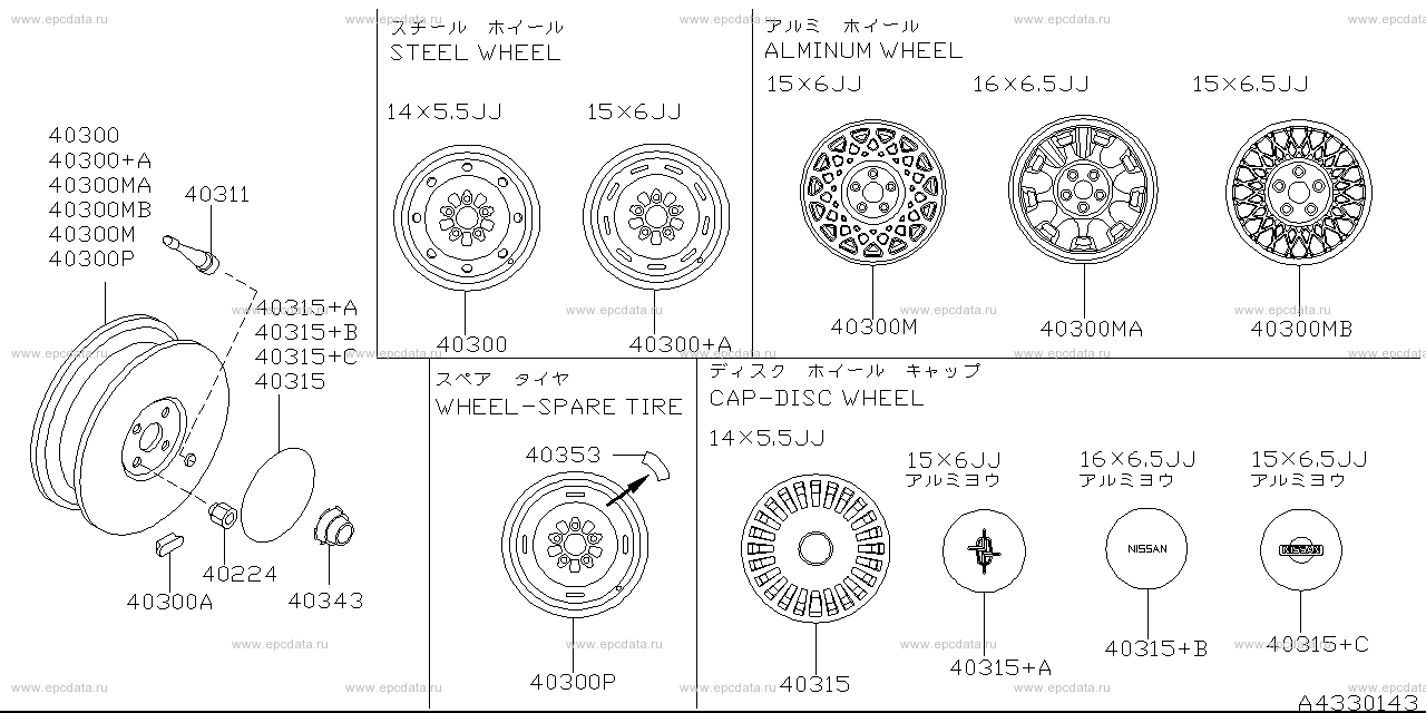 433 - road wheel (chassis)