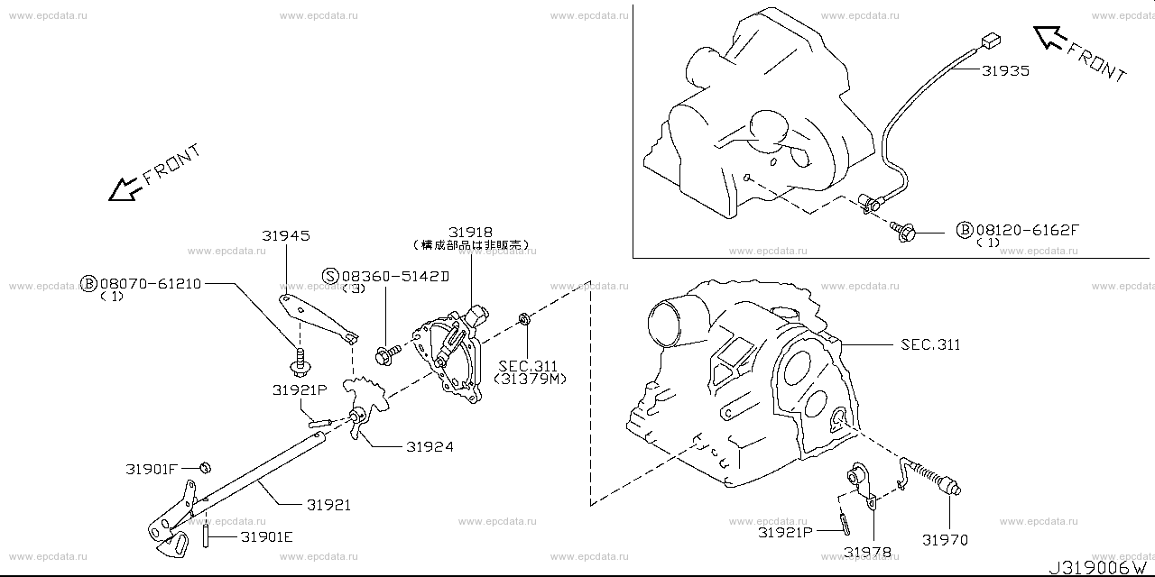 Control switch & system (unit) for Nissan Cube Z11, 2 generation ...