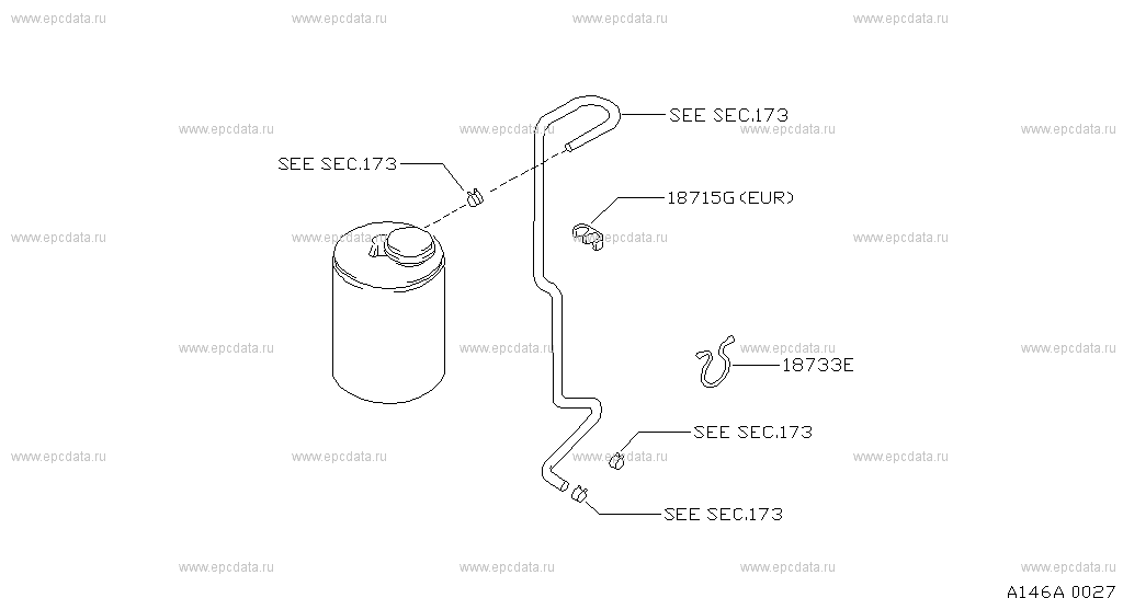Emission Control Piping (Chassis)