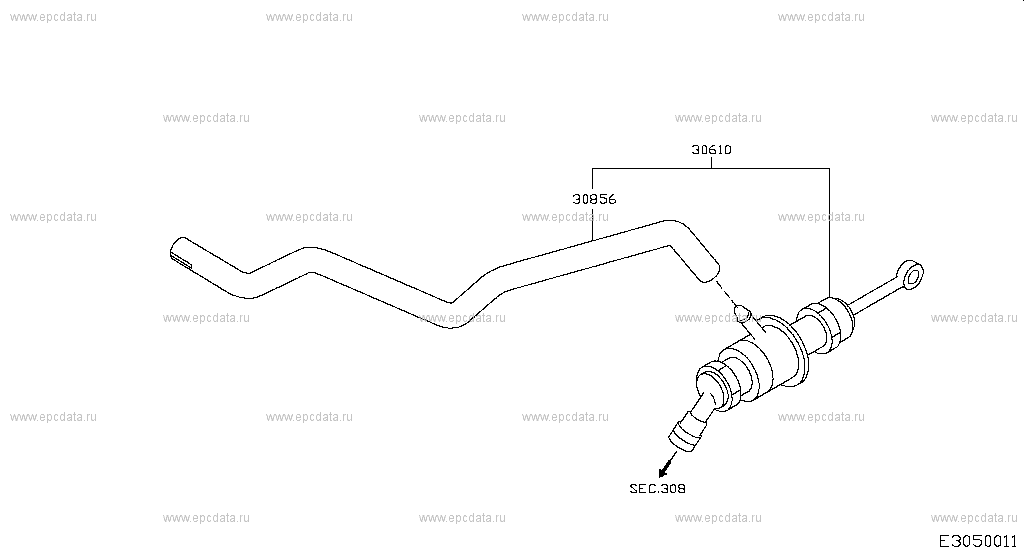 Clutch Master Cylinder (Chassis)