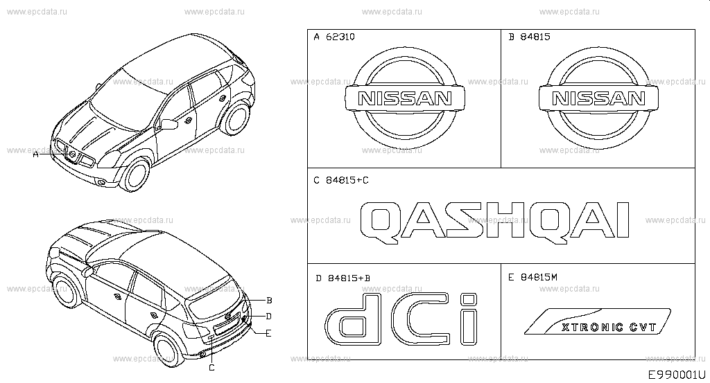 PROSPEKT / BROCHURE Nissan Qashqai 01/2014 mit Zubehör EUR 5,99 - PicClick  FR