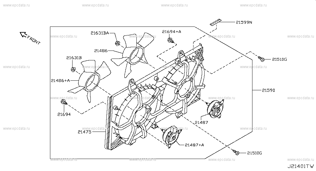 Вентилятор охлаждения двс теана j32 схема подключения 21408M: CORE ASSY-RADIATOR 214 - RADIATOR, SHROUD & FITTING на Teana J31 Ниссан 