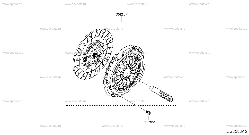 Clutch Disc & Cover (Engine)