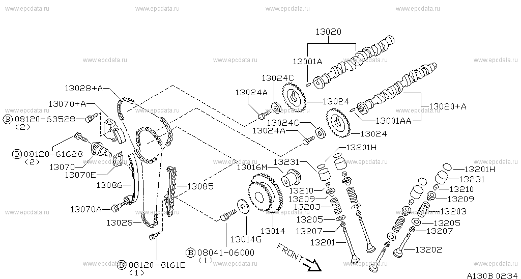 nissan almera cam timing