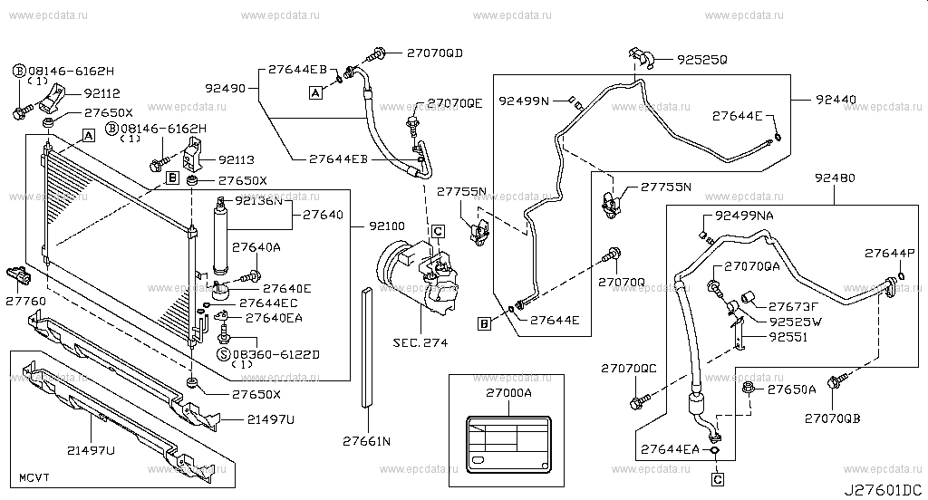 air-conditioner-engine-room-denso-for-nissan-x-trail-t31-2