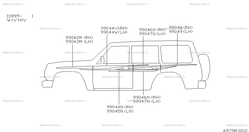 Nissan patrol y60 чертеж