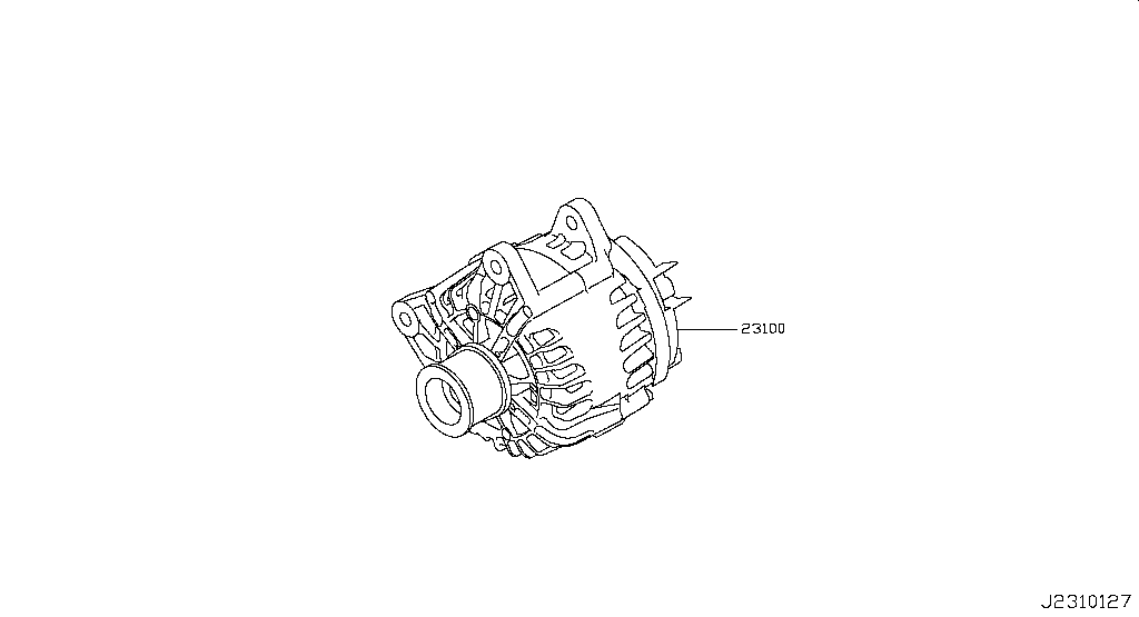 Генератор двигателя к4м. 23100-Hz50a. 23100z5714. 23100-4p115. Nissan 23100hz50a Генератор.