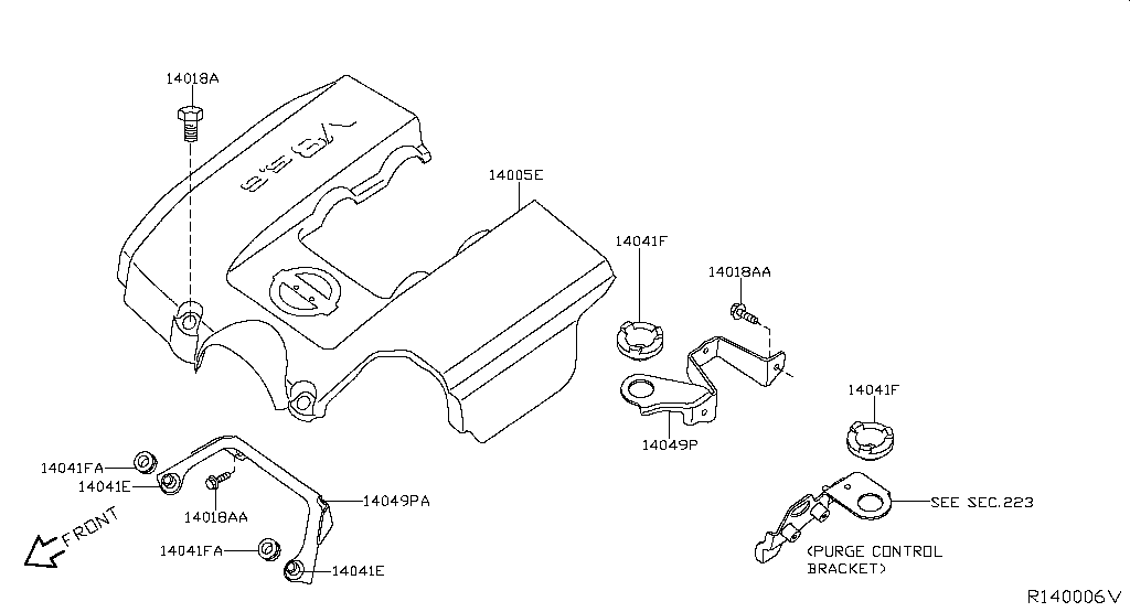 140 - MANIFOLD for Patrol Y62 Nissan Patrol - Auto parts - Amayama