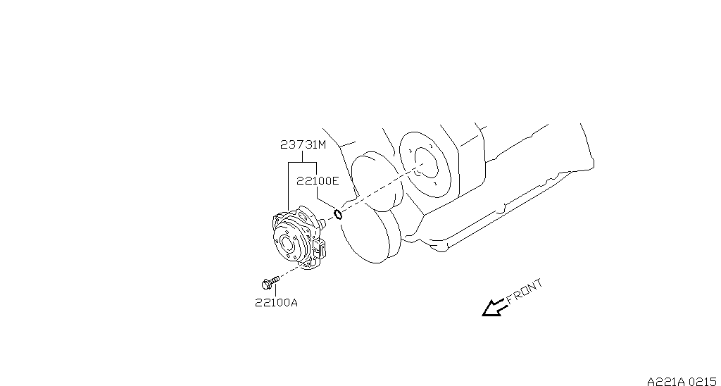ヤマタイページ Distributor & ignition timing sensor for Nissan 300ZX Z32, 02.1989