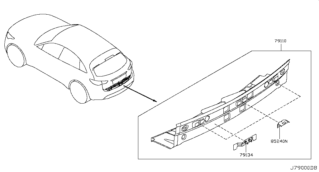 Rear Panel & Fitting (Body)