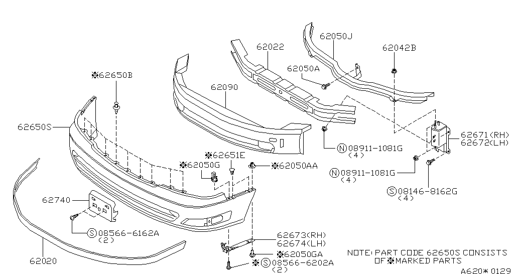 Body parts for Infiniti I30 A32, 1 generation 06.1995 - 04.1999 ...