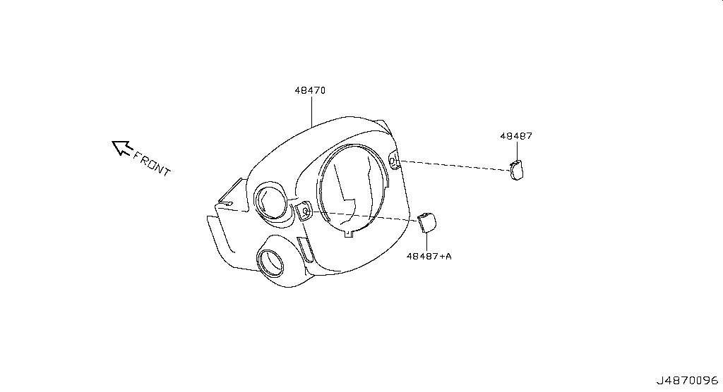 Steering Column Shell Cover (Trim)